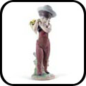 Lladro Gathering Flowers  60th Anniversary Edition