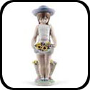 Lladro Skirt Full Of Flowers  60th Anniversary Edition